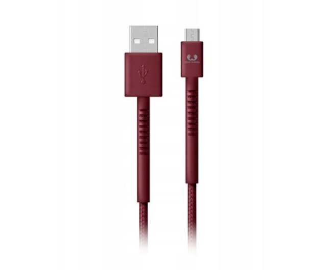 Fresh N Rebel Kabel USB-microUSB Fresh'N'Rebel 1,5m  Ruby Red # - 1460924 - zdjęcie